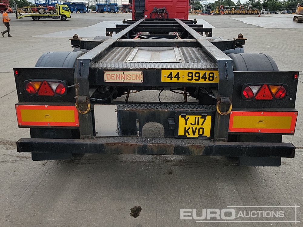 Dennison Trailers SKELETAL ISO TANK - Semirremolque plataforma/ Caja abierta: foto 4 Dennison Trailers SKELETAL ISO TANK - Semirremolque plataforma/ Caja abierta: foto 4