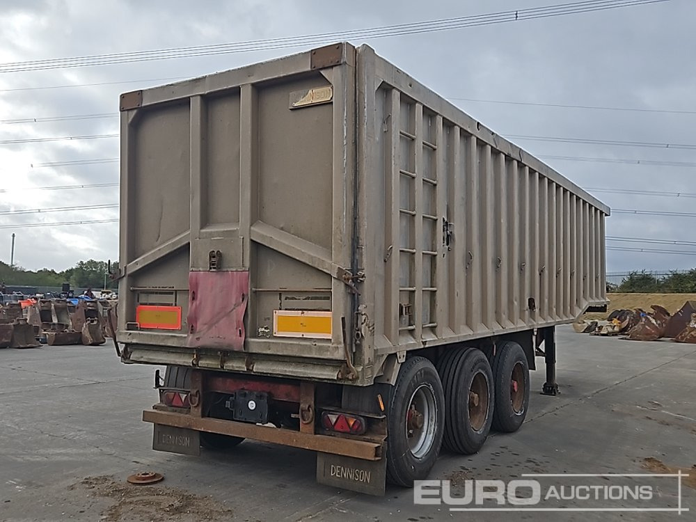 Dennison Tri Axle Bulk Tipping Trailer - Semirremolque volquete: foto 5 Dennison Tri Axle Bulk Tipping Trailer - Semirremolque volquete: foto 5