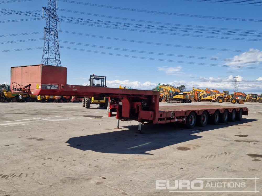 ES-GE 6 Axle Step Frame Extendable Low Loader Trailer, 4 Axle Steer, Air Brakes, Auto Lube - Semirremolque góndola rebajadas: foto 1 ES-GE 6 Axle Step Frame Extendable Low Loader Trailer, 4 Axle Steer, Air Brakes, Auto Lube - Semirremolque góndola rebajadas: foto 1