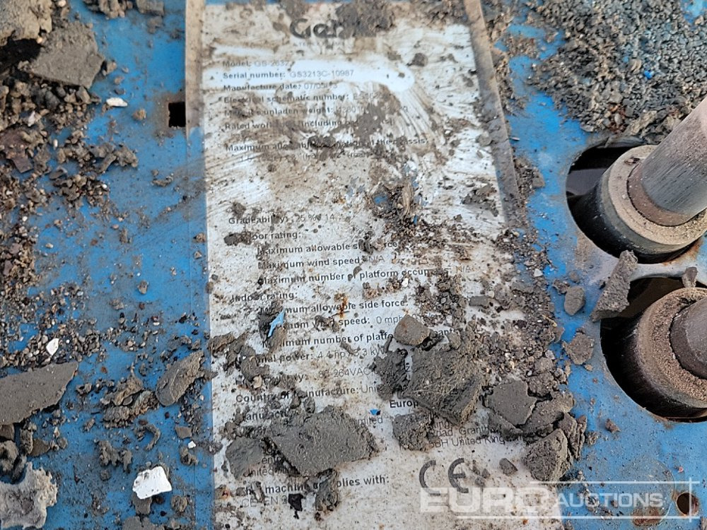 Plataforma de tijeras Genie GS2632: foto 28