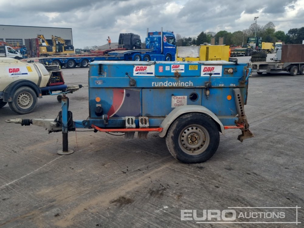 Grundowinch Single Axle 4 Ton Winch, 3 Cylinder Engine - Cabrestante: foto 2 Grundowinch Single Axle 4 Ton Winch, 3 Cylinder Engine - Cabrestante: foto 2