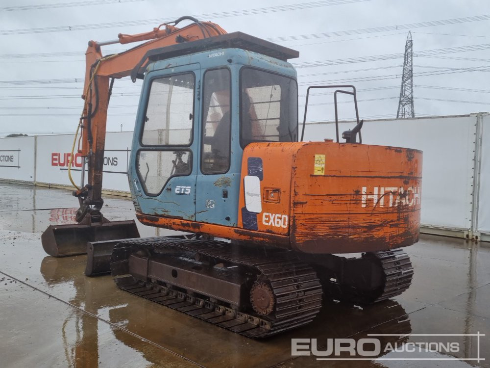 Hitachi EX60 - Miniexcavadora: foto 3 Hitachi EX60 - Miniexcavadora: foto 3