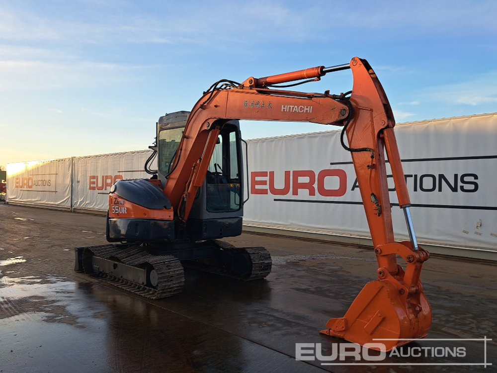 Miniexcavadora Hitachi ZX55UR: foto 7