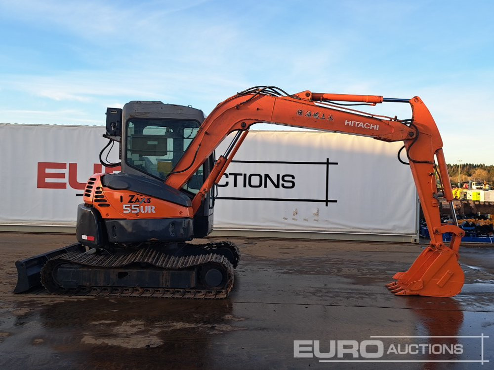 Miniexcavadora Hitachi ZX55UR: foto 6