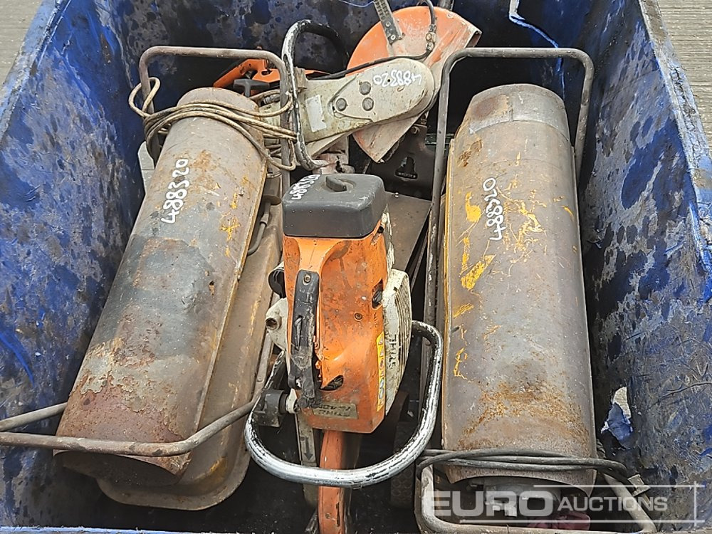 Hydraulic Jack, 230Volt Space Heater (2 of), Stihl TS400 Petrol Quick Cut Saw (2 of) - Equipo de construcción: foto 1 Hydraulic Jack, 230Volt Space Heater (2 of), Stihl TS400 Petrol Quick Cut Saw (2 of) - Equipo de construcción: foto 1