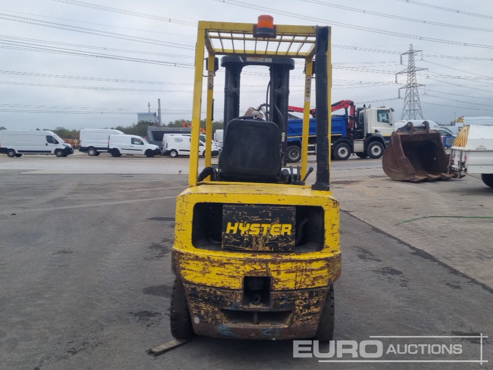 Hyster Diesel Forklift, 3 Stage Free Lift Mast, Side Shift, Forks (Runs, Slow Drive) - Carretilla elevadora: foto 4 Hyster Diesel Forklift, 3 Stage Free Lift Mast, Side Shift, Forks (Runs, Slow Drive) - Carretilla elevadora: foto 4