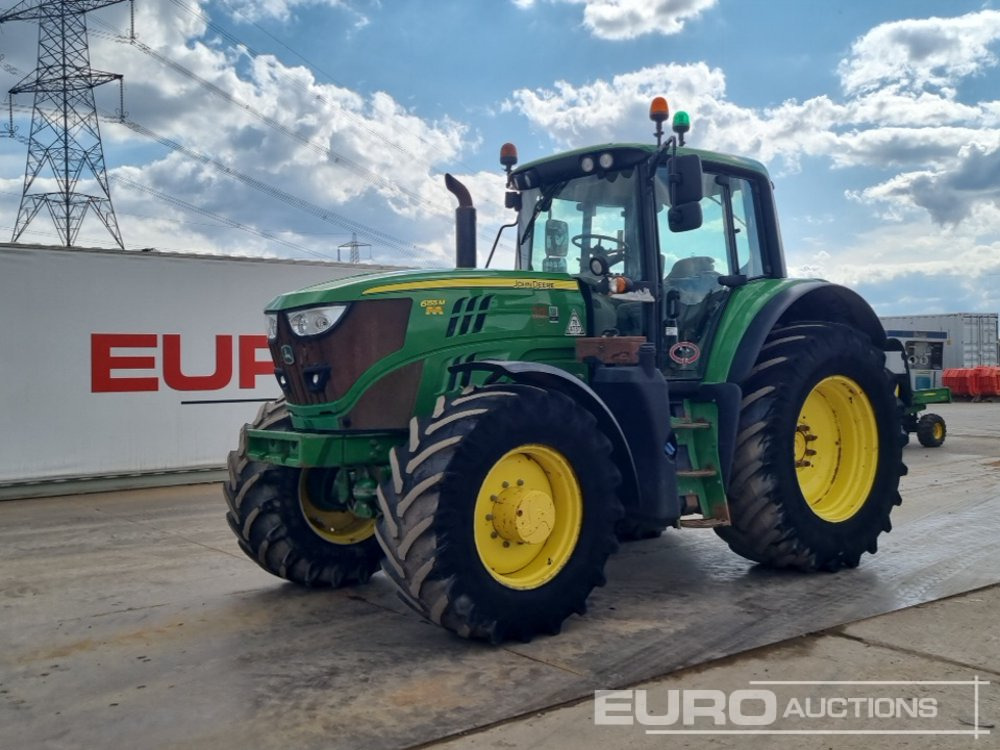 John Deere 6155M - Tractor: foto 1 John Deere 6155M - Tractor: foto 1