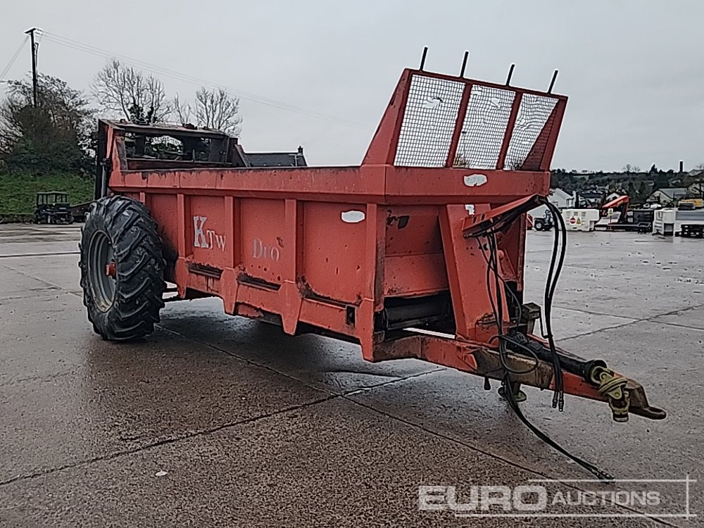 K Two Duo Muck Spreader - Remolque agrícola: foto 4 K Two Duo Muck Spreader - Remolque agrícola: foto 4