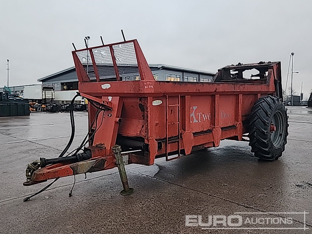 K Two Duo Muck Spreader - Remolque agrícola: foto 1 K Two Duo Muck Spreader - Remolque agrícola: foto 1