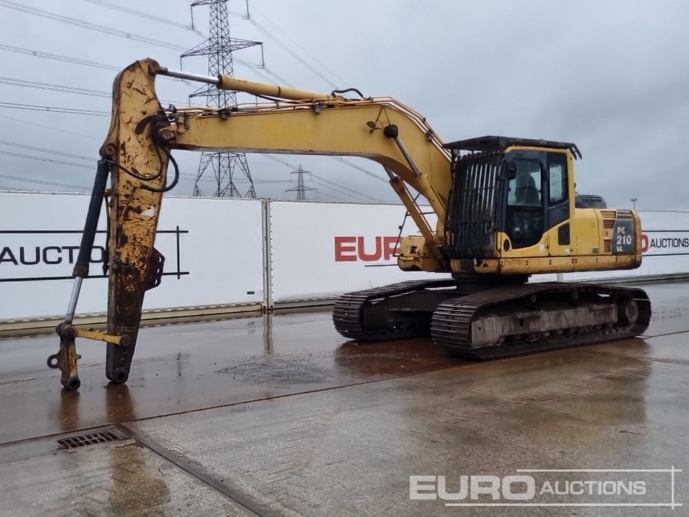 Komatsu PC210LC-8 - Excavadora de cadenas: foto 1 Komatsu PC210LC-8 - Excavadora de cadenas: foto 1