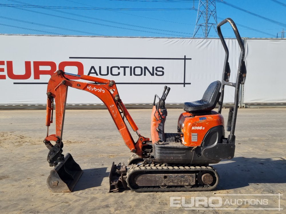 Kubota K008-3 - Miniexcavadora: foto 2 Kubota K008-3 - Miniexcavadora: foto 2