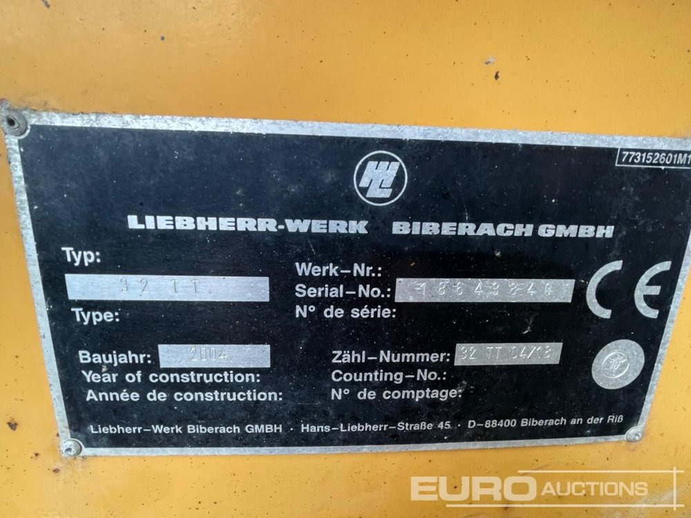 Liebherr 32TT - Grúa automontante: foto 4 Liebherr 32TT - Grúa automontante: foto 4