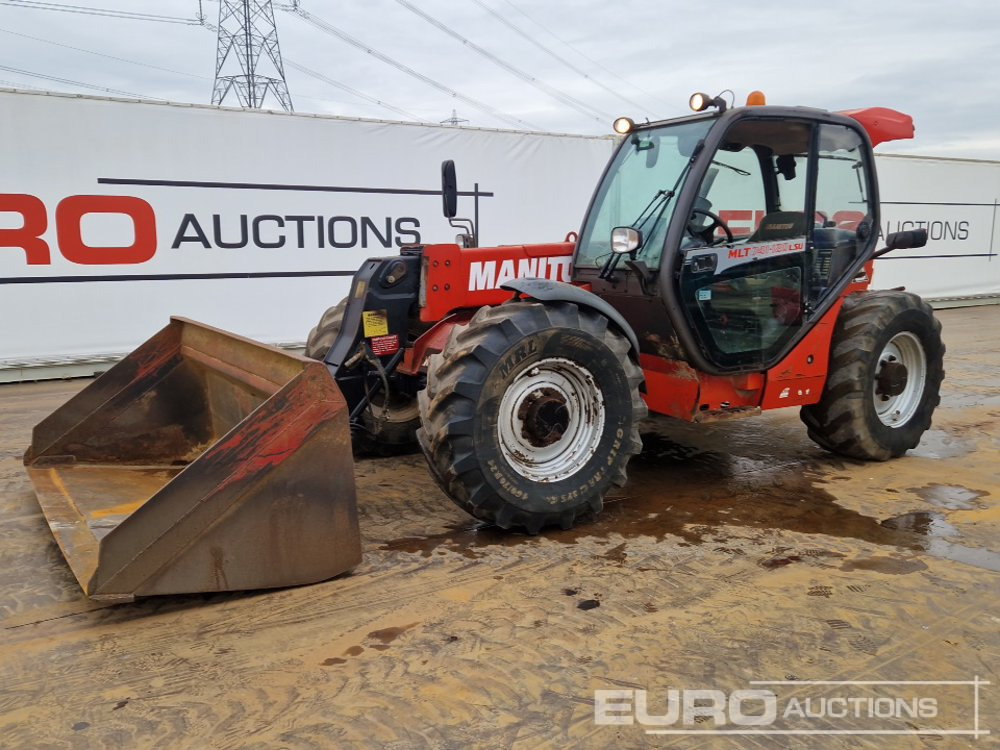 Manitou MLT741 - Manipulador telescópico: foto 1 Manitou MLT741 - Manipulador telescópico: foto 1