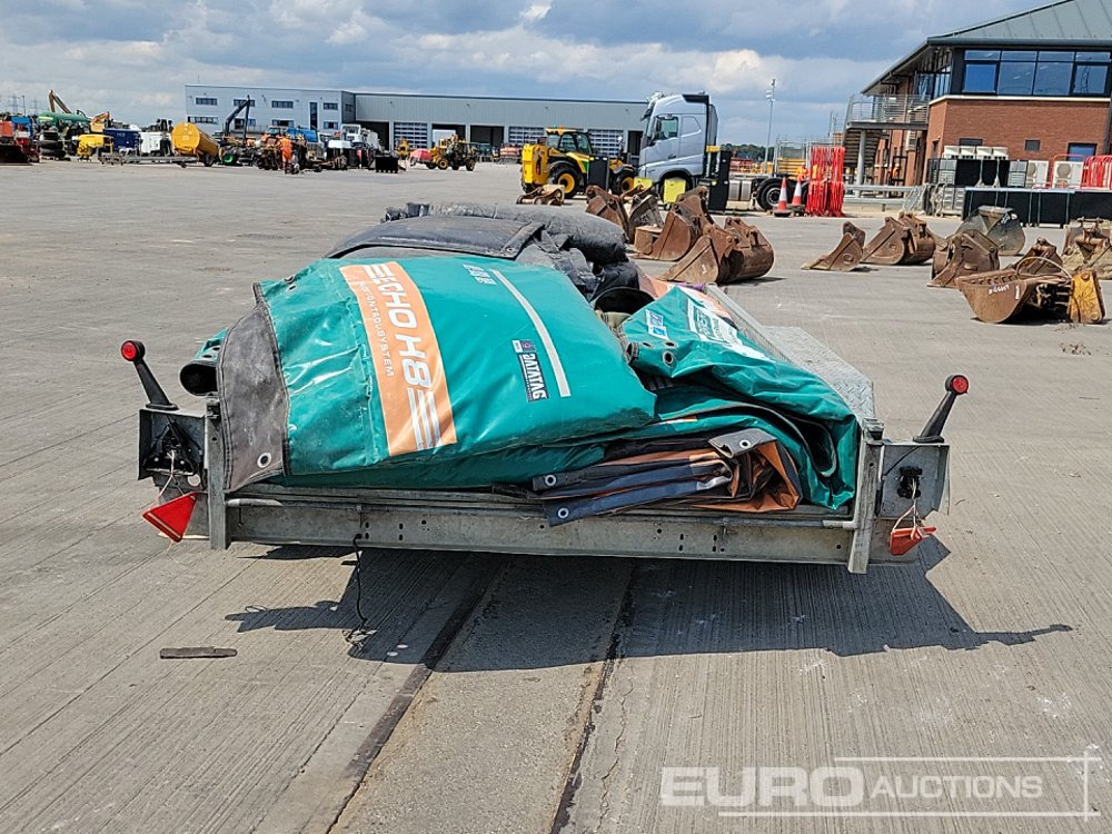 Meredith & Eyre 3.5 Ton Twin Axle Plant Trailer, Soundproofing Barriers (10 of) - Remolque porta maquinaria: foto 4 Meredith & Eyre 3.5 Ton Twin Axle Plant Trailer, Soundproofing Barriers (10 of) - Remolque porta maquinaria: foto 4