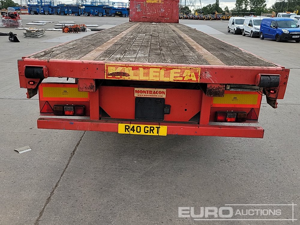 Montracon Tri Axle Flatbed Trailer - Semirremolque plataforma/ Caja abierta: foto 4 Montracon Tri Axle Flatbed Trailer - Semirremolque plataforma/ Caja abierta: foto 4