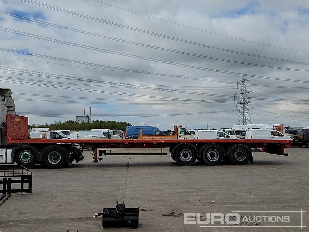 Montracon Tri Axle Flatbed Trailer - Semirremolque plataforma/ Caja abierta: foto 2 Montracon Tri Axle Flatbed Trailer - Semirremolque plataforma/ Caja abierta: foto 2