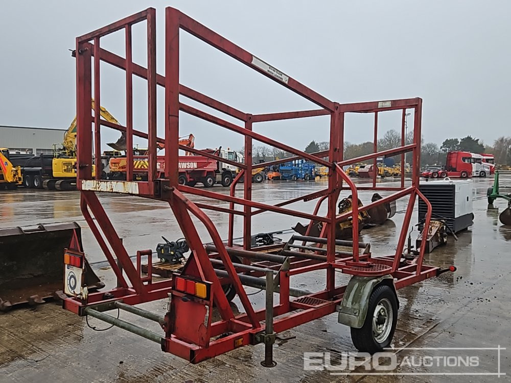 Pipe To Site Trailers Single Axle Cable Reel Trailer - Remolque porta maquinaria: foto 5 Pipe To Site Trailers Single Axle Cable Reel Trailer - Remolque porta maquinaria: foto 5