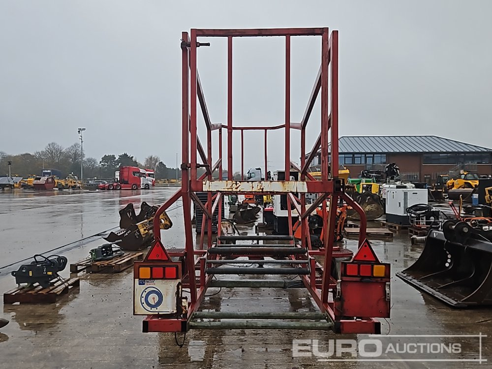 Pipe To Site Trailers Single Axle Cable Reel Trailer - Remolque porta maquinaria: foto 4 Pipe To Site Trailers Single Axle Cable Reel Trailer - Remolque porta maquinaria: foto 4