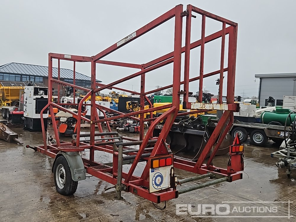 Pipe To Site Trailers Single Axle Cable Reel Trailer - Remolque porta maquinaria: foto 3 Pipe To Site Trailers Single Axle Cable Reel Trailer - Remolque porta maquinaria: foto 3