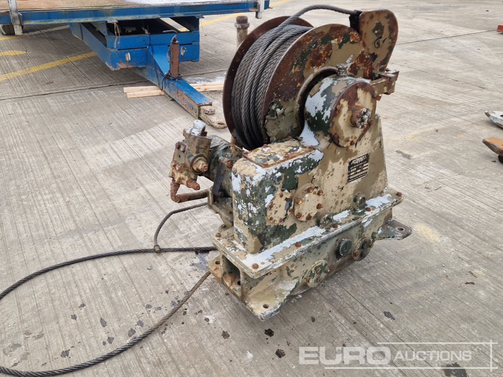 Plumett 8000kg Hydraulic Winch - Cabrestante: foto 3 Plumett 8000kg Hydraulic Winch - Cabrestante: foto 3