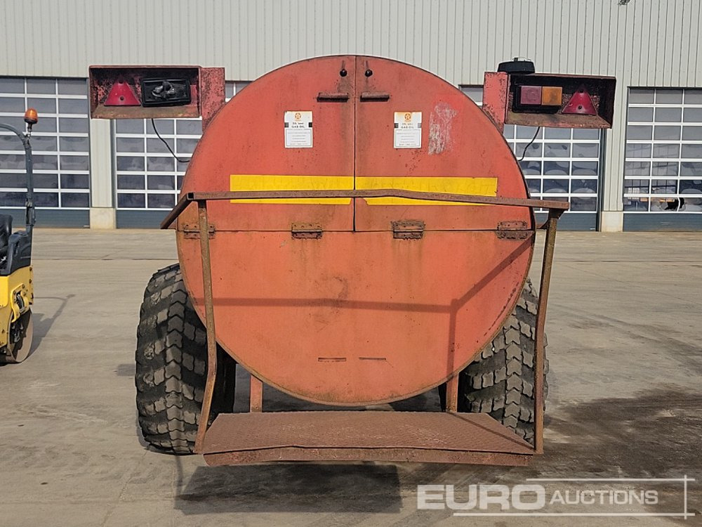 Redrock Single Axle Draw Bar Fuel Bowser, Honda Pump - Tanque de almacenamiento: foto 4 Redrock Single Axle Draw Bar Fuel Bowser, Honda Pump - Tanque de almacenamiento: foto 4