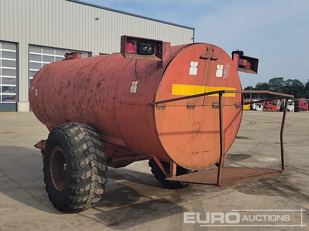 Redrock Single Axle Draw Bar Fuel Bowser, Honda Pump - Tanque de almacenamiento: foto 3 Redrock Single Axle Draw Bar Fuel Bowser, Honda Pump - Tanque de almacenamiento: foto 3