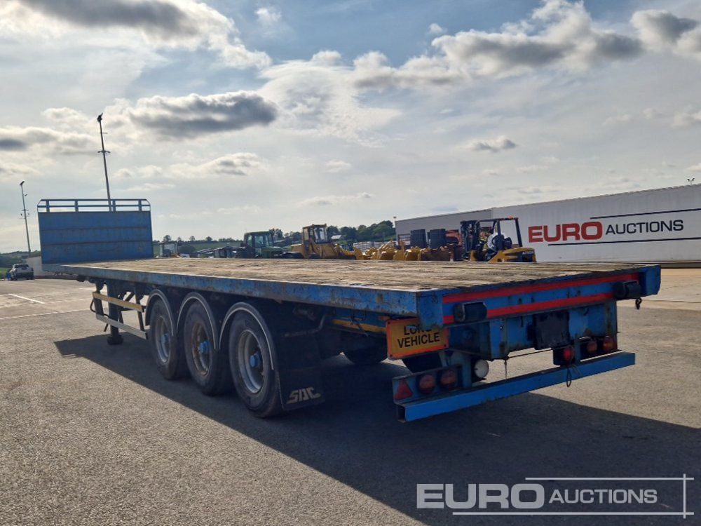 SDC Tri Axle Flat Bed Trailer, BPW Axles - Semirremolque plataforma/ Caja abierta: foto 2 SDC Tri Axle Flat Bed Trailer, BPW Axles - Semirremolque plataforma/ Caja abierta: foto 2