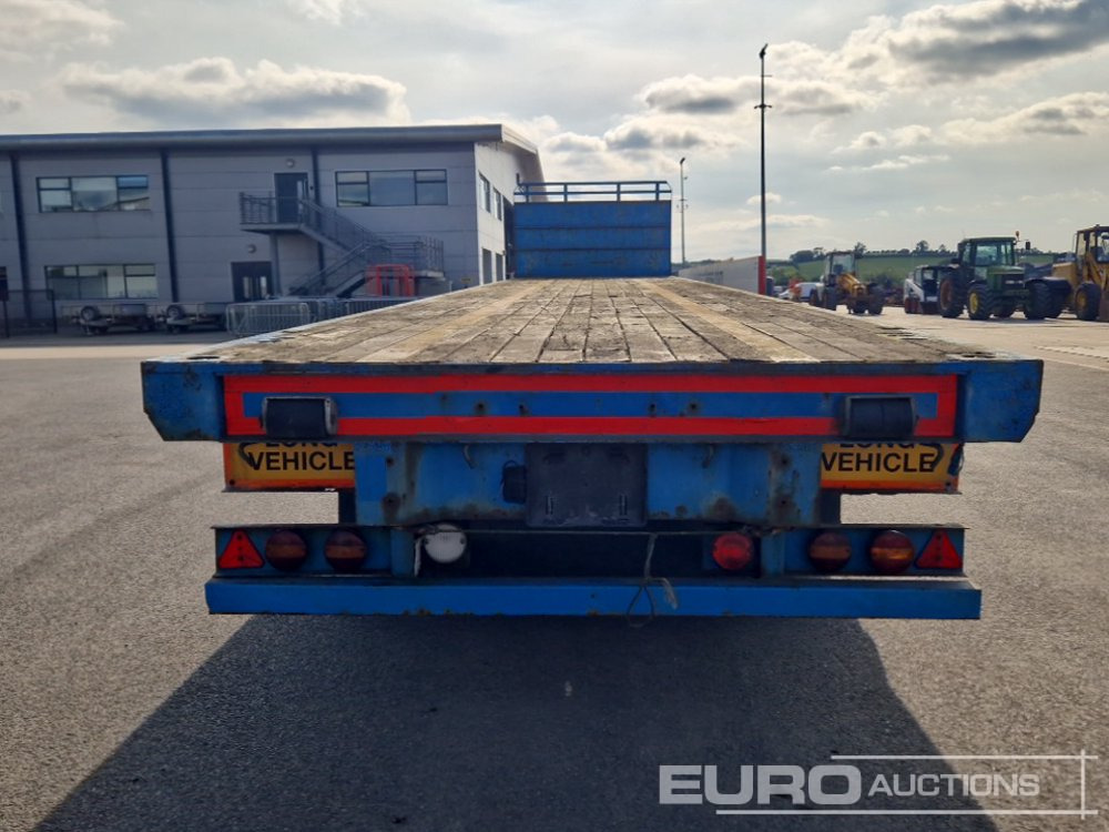 SDC Tri Axle Flat Bed Trailer, BPW Axles - Semirremolque plataforma/ Caja abierta: foto 3 SDC Tri Axle Flat Bed Trailer, BPW Axles - Semirremolque plataforma/ Caja abierta: foto 3