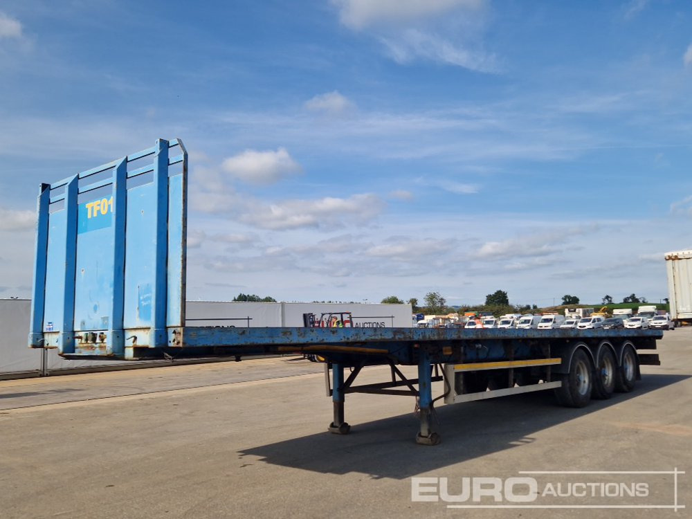 SDC Tri Axle Flat Bed Trailer, BPW Axles - Semirremolque plataforma/ Caja abierta: foto 1 SDC Tri Axle Flat Bed Trailer, BPW Axles - Semirremolque plataforma/ Caja abierta: foto 1