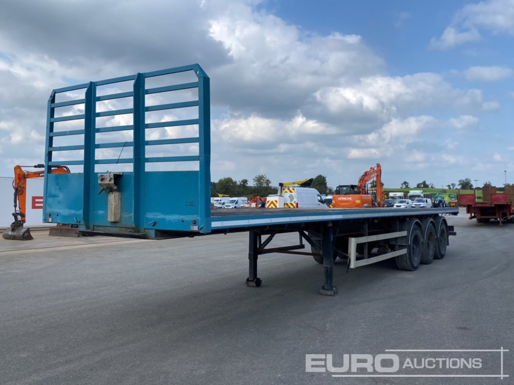 SDC Tri Axle Flat Trailer, BPW Axles - Semirremolque plataforma/ Caja abierta: foto 1 SDC Tri Axle Flat Trailer, BPW Axles - Semirremolque plataforma/ Caja abierta: foto 1