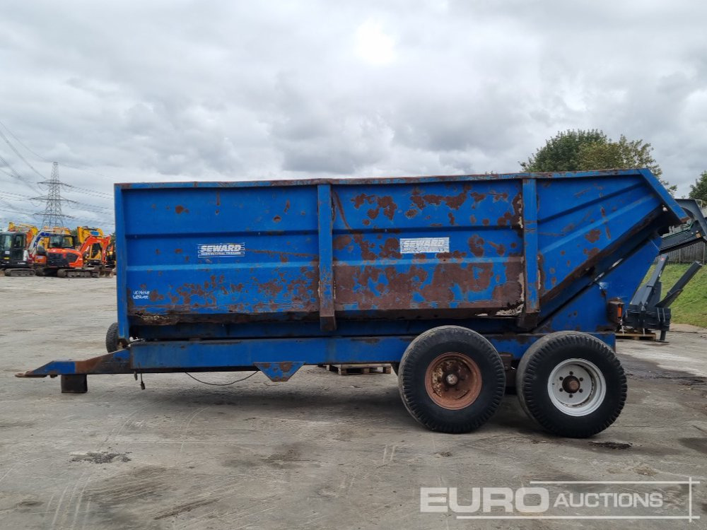 Seward Twin Axle Draw Bar Hi Tipping Trailer - Remolque agrícola: foto 2 Seward Twin Axle Draw Bar Hi Tipping Trailer - Remolque agrícola: foto 2