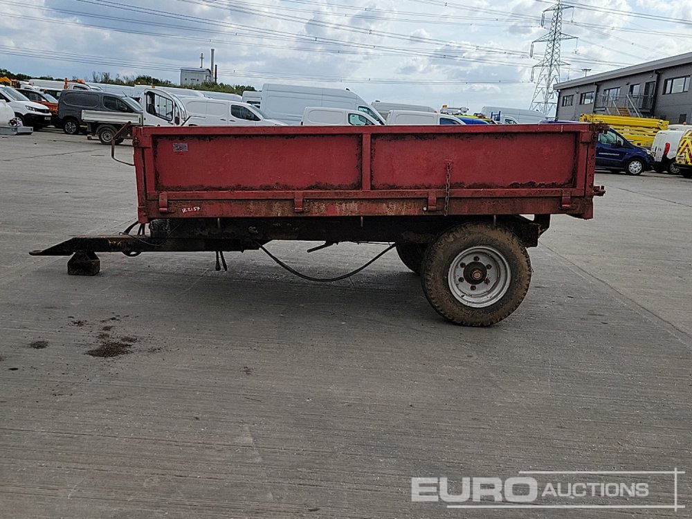 Single Axle Draw Bar Hydrailic Tipping Trailer - Remolque agrícola: foto 2 Single Axle Draw Bar Hydrailic Tipping Trailer - Remolque agrícola: foto 2
