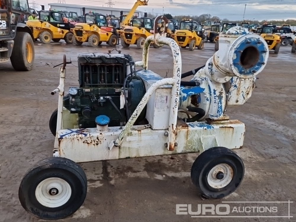 Sykes Twin Axle 6" Waterpump, Lister Petter Engine (Spares) - Bomba de agua: foto 2 Sykes Twin Axle 6" Waterpump, Lister Petter Engine (Spares) - Bomba de agua: foto 2