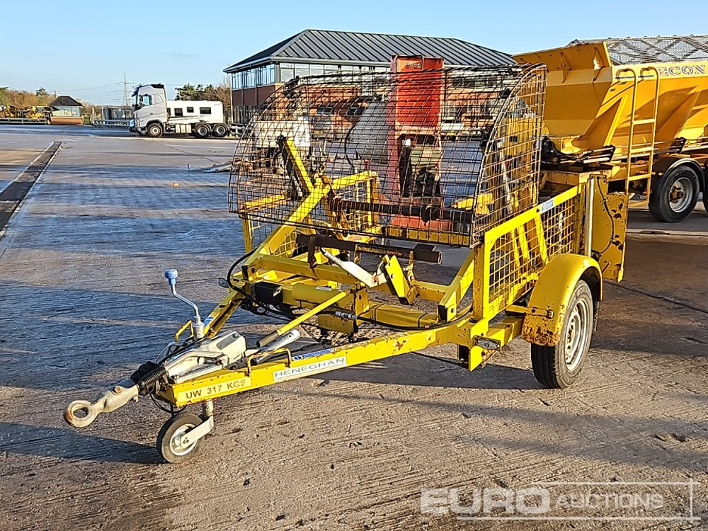 TRAILER & WINCH SOLUTIONS LTD 1 Ton - Remolque porta maquinaria: foto 1 TRAILER & WINCH SOLUTIONS LTD 1 Ton - Remolque porta maquinaria: foto 1