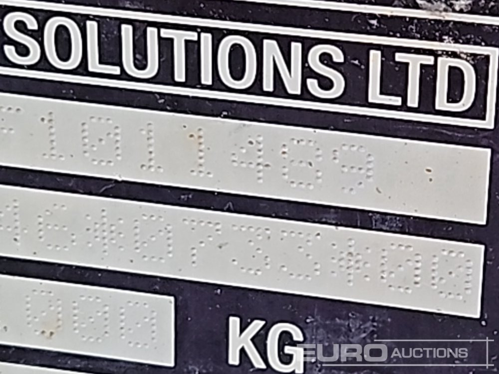 Remolque porta maquinaria TRAILER & WINCH SOLUTIONS LTD 1 Ton: foto 20 Remolque porta maquinaria TRAILER & WINCH SOLUTIONS LTD 1 Ton: foto 20