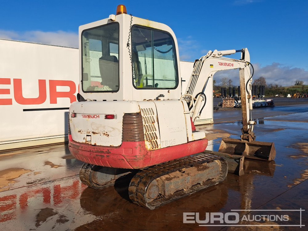 Takeuchi TB125 - Miniexcavadora: foto 5 Takeuchi TB125 - Miniexcavadora: foto 5