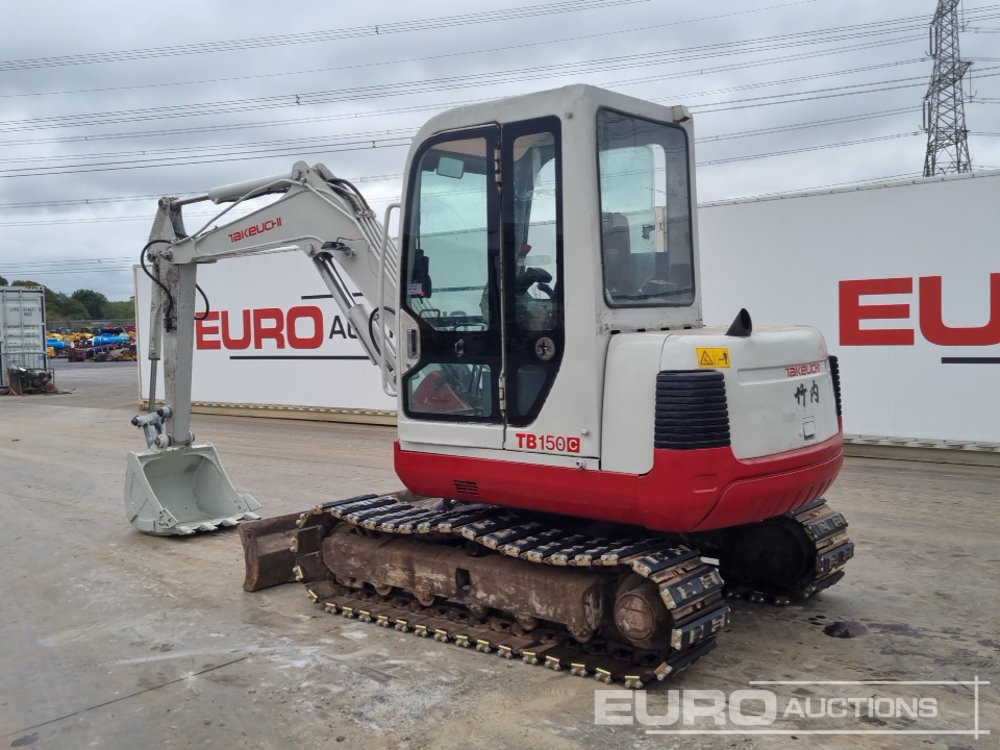 Takeuchi TB150C - Miniexcavadora: foto 3 Takeuchi TB150C - Miniexcavadora: foto 3