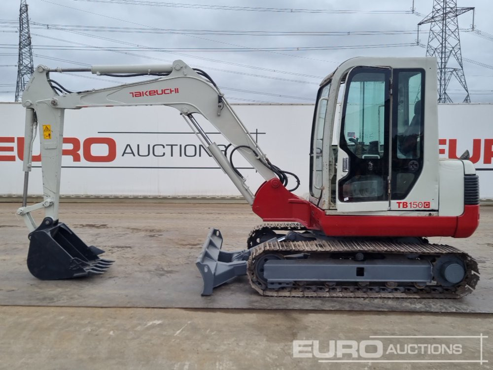 Takeuchi TB150C - Miniexcavadora: foto 2 Takeuchi TB150C - Miniexcavadora: foto 2