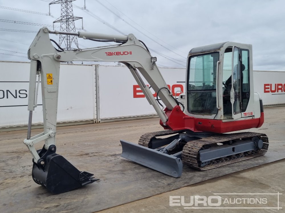Takeuchi TB150C - Miniexcavadora: foto 1 Takeuchi TB150C - Miniexcavadora: foto 1