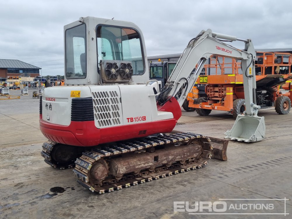 Takeuchi TB150C - Miniexcavadora: foto 5 Takeuchi TB150C - Miniexcavadora: foto 5