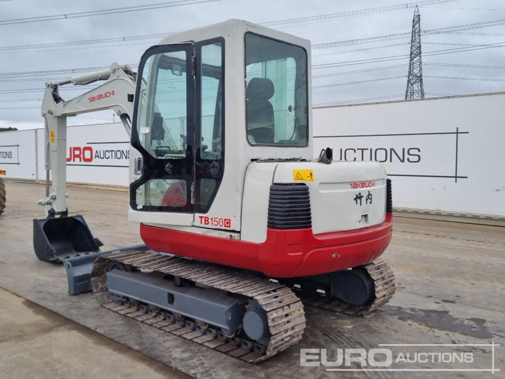 Takeuchi TB150C - Miniexcavadora: foto 3 Takeuchi TB150C - Miniexcavadora: foto 3