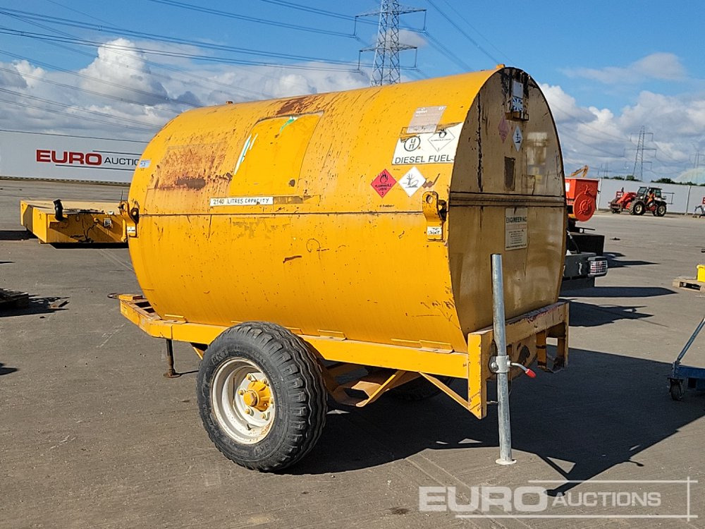 Traier Engineering Single Axle 2183 Litre Bunded Fuel Bowser, Electric Pump - Tanque de almacenamiento: foto 3 Traier Engineering Single Axle 2183 Litre Bunded Fuel Bowser, Electric Pump - Tanque de almacenamiento: foto 3