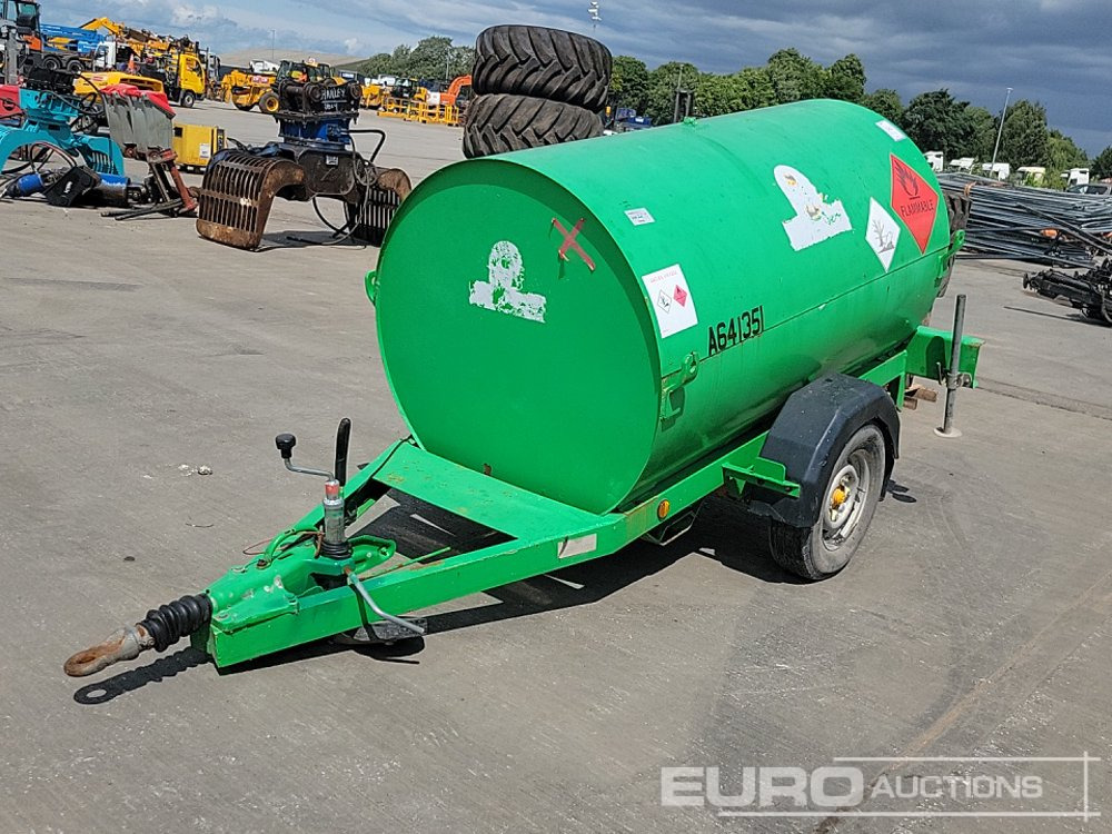 Trailer Engineering 50 Litre Single Axle Bunded Fuel Bowser, Manual Pump - Tanque de almacenamiento: foto 1 Trailer Engineering 50 Litre Single Axle Bunded Fuel Bowser, Manual Pump - Tanque de almacenamiento: foto 1