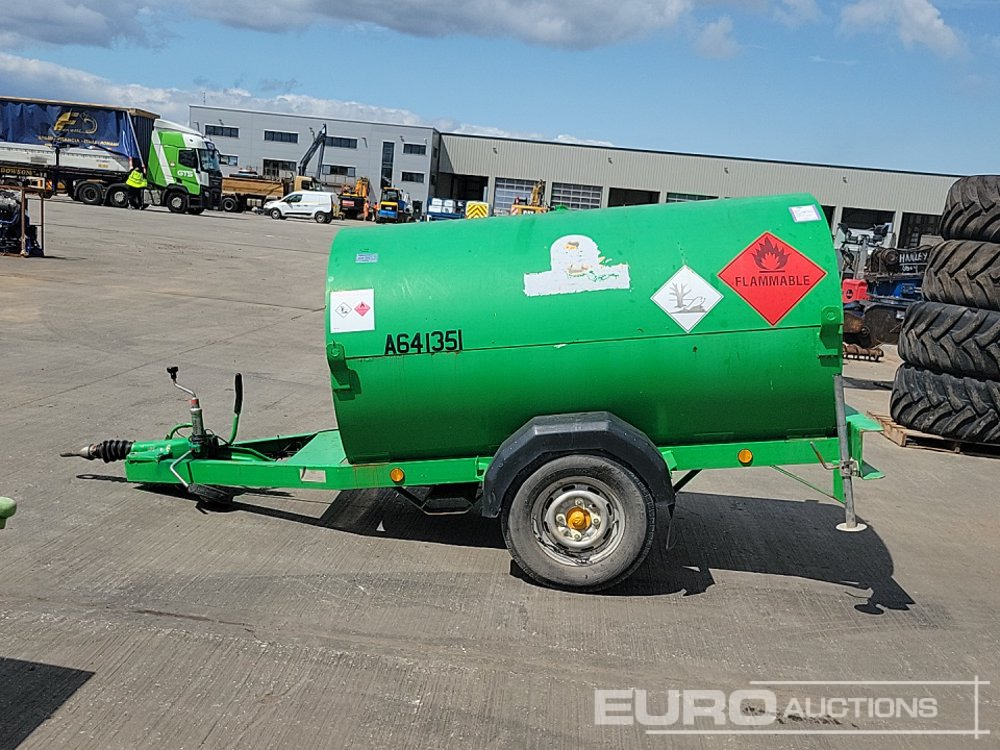 Trailer Engineering 50 Litre Single Axle Bunded Fuel Bowser, Manual Pump - Tanque de almacenamiento: foto 2 Trailer Engineering 50 Litre Single Axle Bunded Fuel Bowser, Manual Pump - Tanque de almacenamiento: foto 2