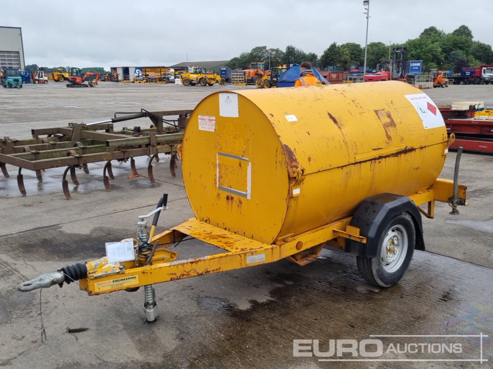 Trailer Engineering 950 Litre Single Axle Bunded Fuel Bowser, Manual Pump - Tanque de almacenamiento: foto 1 Trailer Engineering 950 Litre Single Axle Bunded Fuel Bowser, Manual Pump - Tanque de almacenamiento: foto 1