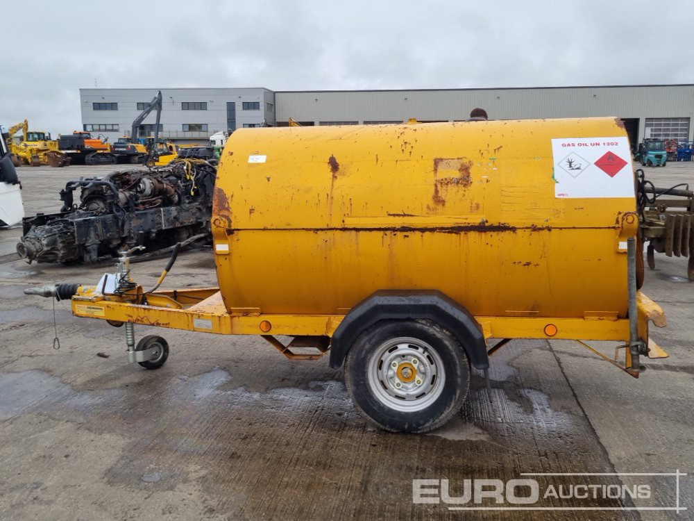 Trailer Engineering 950 Litre Single Axle Bunded Fuel Bowser, Manual Pump - Tanque de almacenamiento: foto 2 Trailer Engineering 950 Litre Single Axle Bunded Fuel Bowser, Manual Pump - Tanque de almacenamiento: foto 2