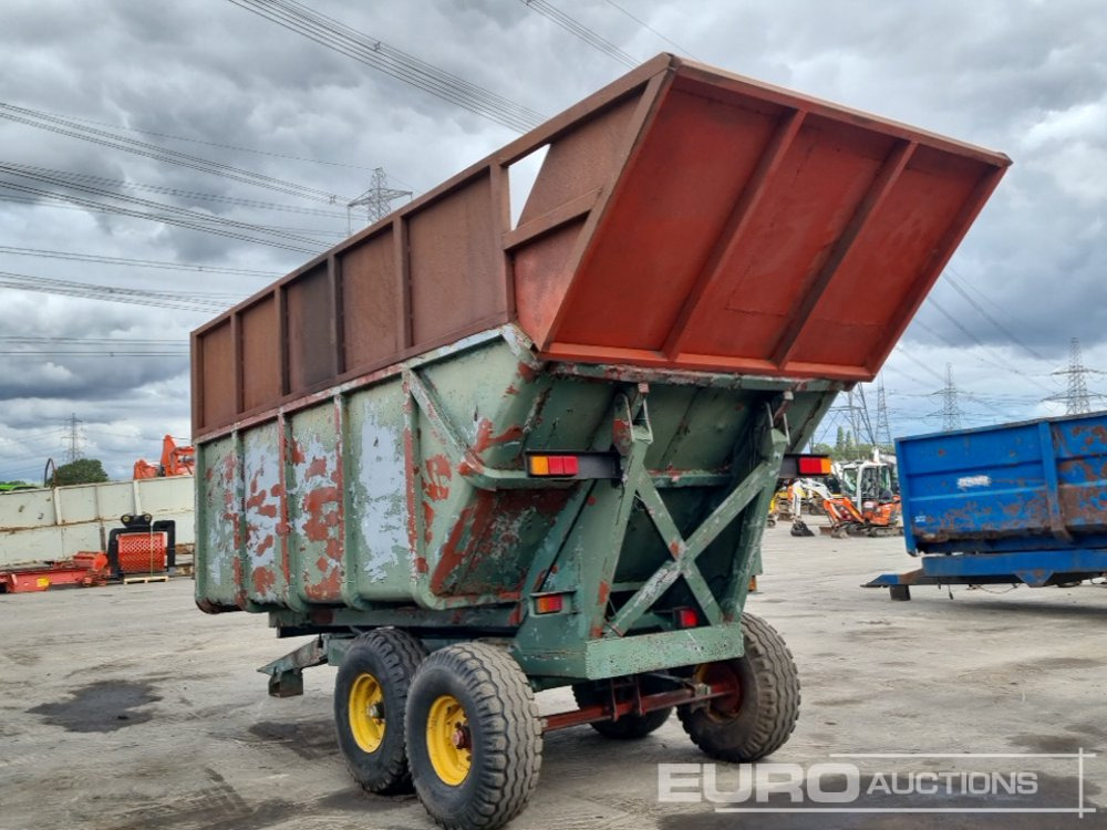 Twin Axle Draw Bar Hydraulic Hi Tipping Trailer - Remolque agrícola: foto 3 Twin Axle Draw Bar Hydraulic Hi Tipping Trailer - Remolque agrícola: foto 3