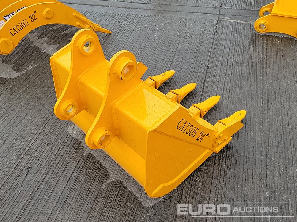 Unused 2025 Captok 24" Digging Bucket 45mm Pin to suit 4-6 Ton Excavator - Cazo: foto 5 Unused 2025 Captok 24" Digging Bucket 45mm Pin to suit 4-6 Ton Excavator - Cazo: foto 5