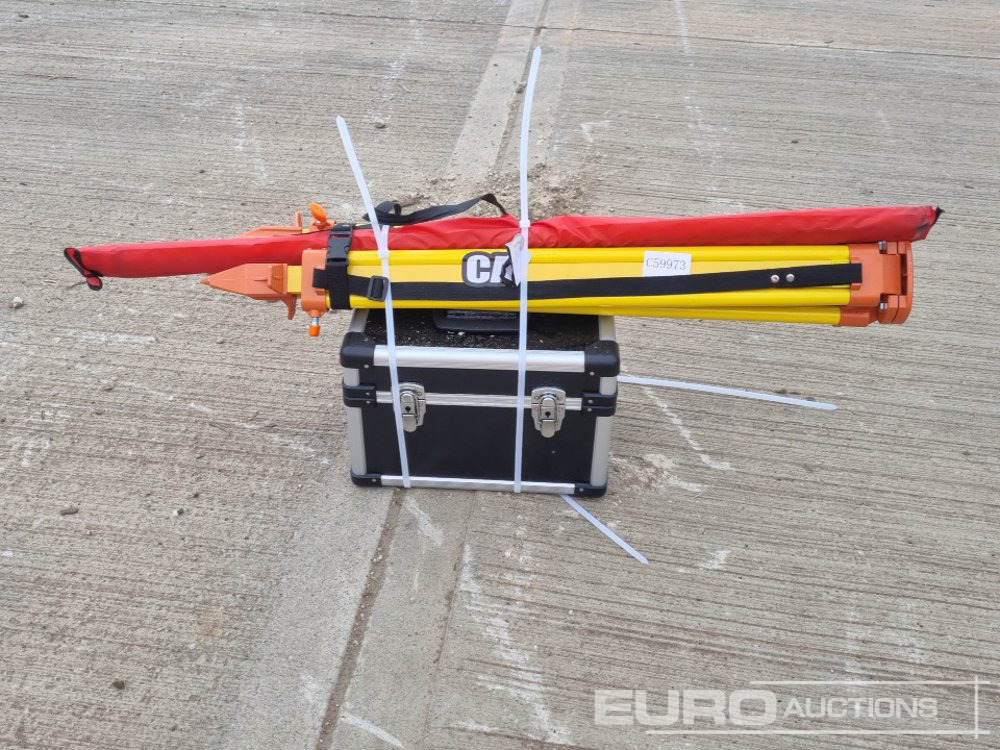 Unused 2025 Captok Laser Level, Self-Leveling Rotary Laser Level, Receiver, Tripod, Grade Rod - Equipo de construcción: foto 1 Unused 2025 Captok Laser Level, Self-Leveling Rotary Laser Level, Receiver, Tripod, Grade Rod - Equipo de construcción: foto 1