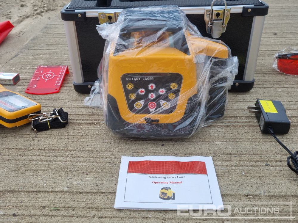Unused 2025 Captok Laser Level, Self-Leveling Rotary Laser Level, Receiver, Tripod, Grade Rod - Equipo de construcción: foto 5 Unused 2025 Captok Laser Level, Self-Leveling Rotary Laser Level, Receiver, Tripod, Grade Rod - Equipo de construcción: foto 5